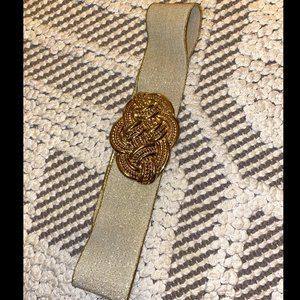 Lily Pulitzer Gold Belt